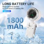 Portable Foldable Handheld Fan with USB Charging, Ultra-Quie - صورة 4