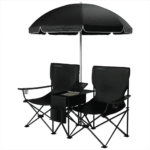 Camping Dual Chair with Shade - Image 2