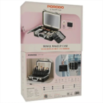 Travel Makeup Case with Detachable LED Mirror - صورة 3