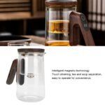 Smart Magnetic Glass Teapot with Timer - Image 2