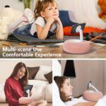 Compact Magnetic Stand for Mini Pillows, Small Snack Bowl, Storage Container, Featuring a Robust Magnetic Link, Stable And Slip-Resistant, Made of Soft-Touch Material, Portable Size, Easy to Fold And Store, Ideal for Live Streaming, Reading - صورة 6